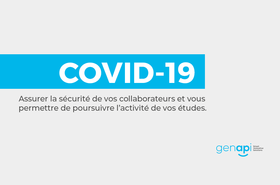 COVID-19 : Genapi à vos côtés