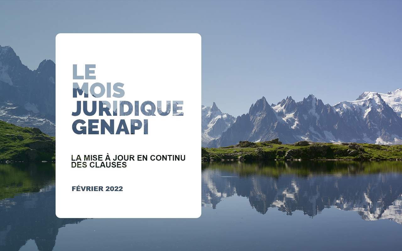 Mois Juridique Genapi - Février 2022