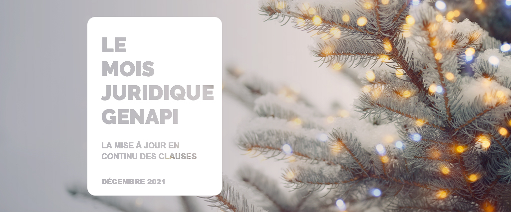 Mois Juridique Genapi - Décembre