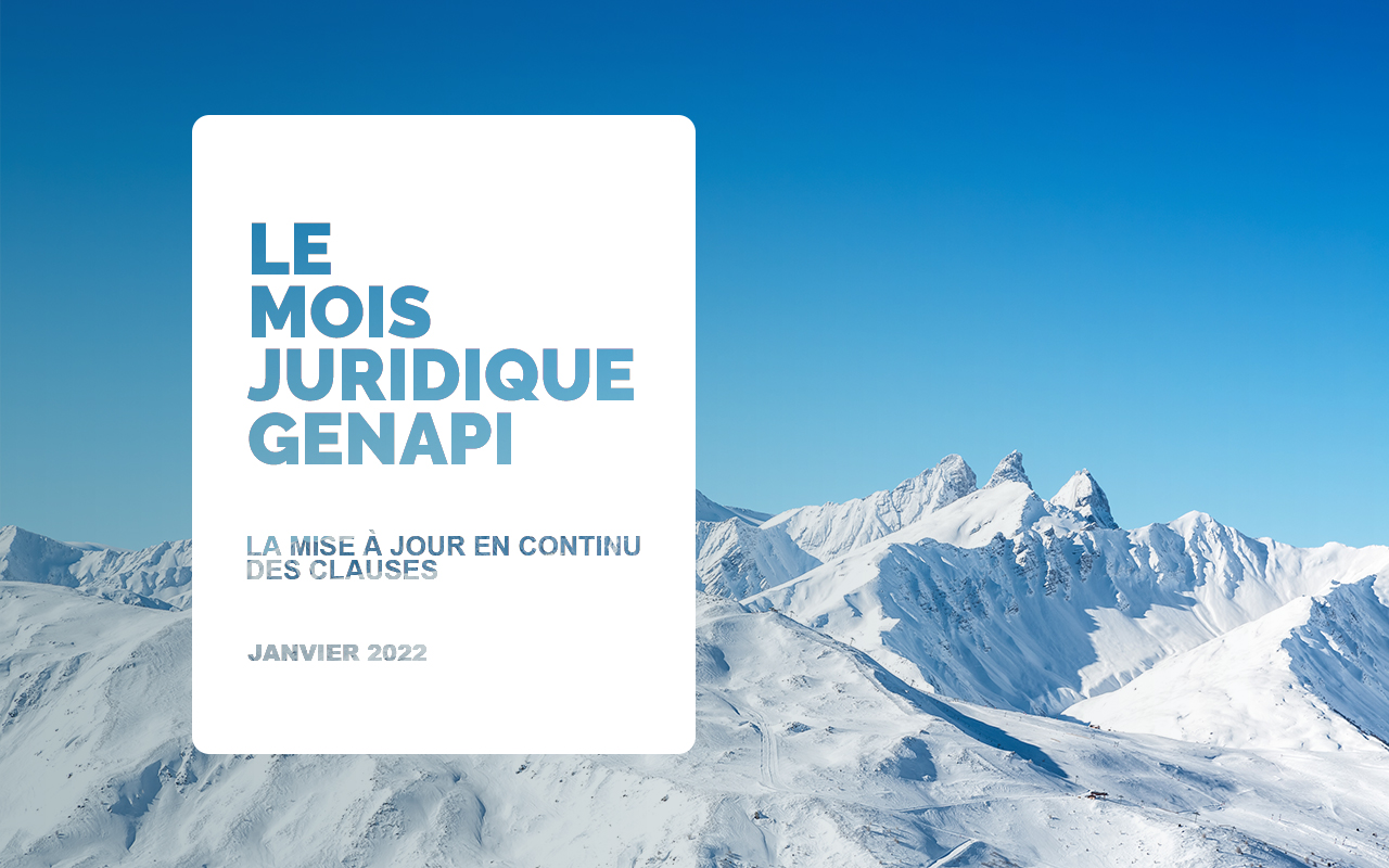 Mois Juridique Genapi - Janvier 2022